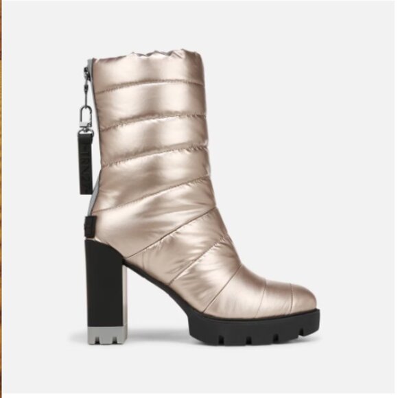 NEW NATURALIZER Crosswalk Booties with leg warmers in pearl1225 6t3 - Picture 7 of 12